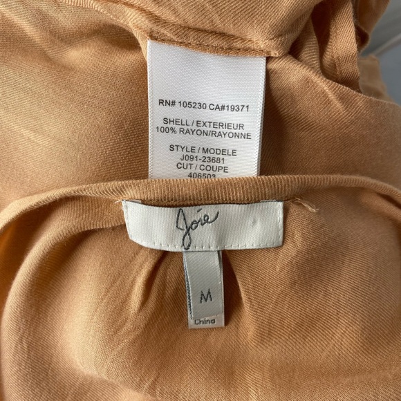 Joie Light Brown Blouse - Picture 4 of 6